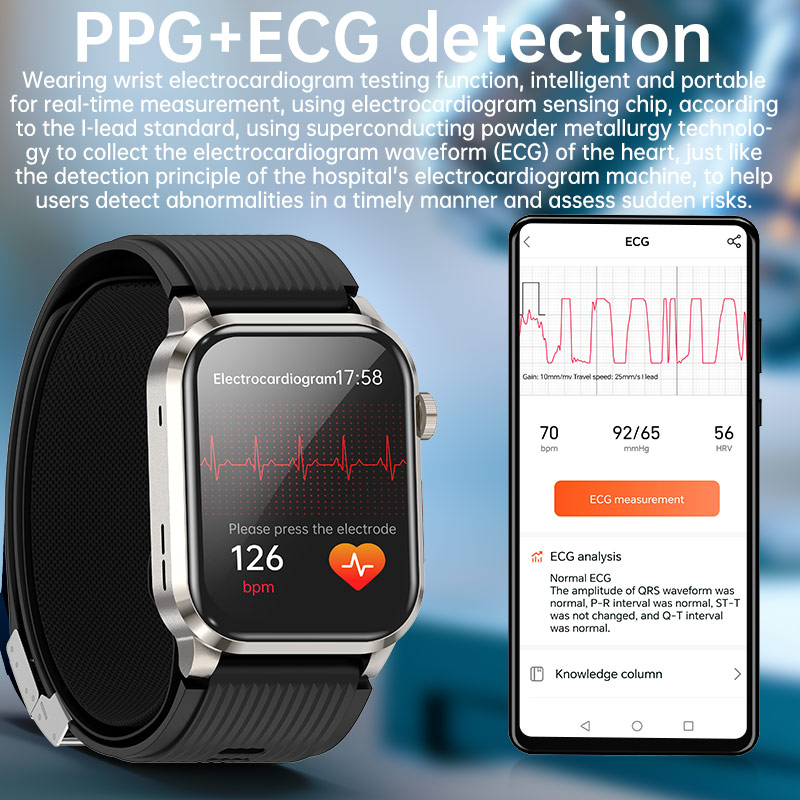 P300pro BT Call Air Pump Airba - đánh giá và giá Fall Detection Watch