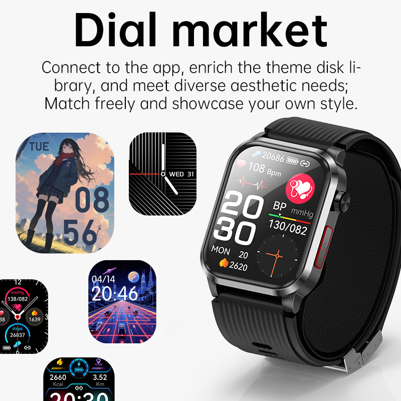 P300pro BT Call Air Pump Airba - đánh giá và giá Fall Detection Watch