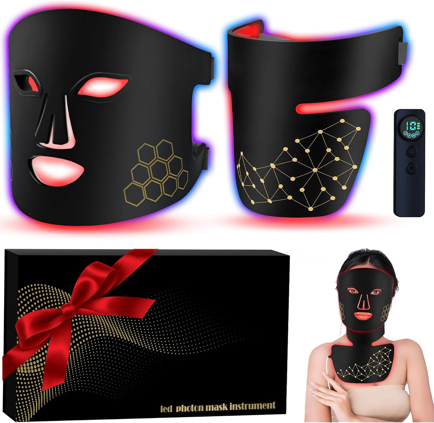 Red Light Therapy for Face and - đánh giá và giá Galvanic Skin Sensor