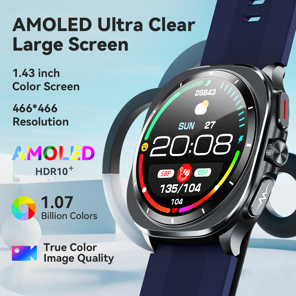 NOYAFA New ECG+PPG Blood Fat U - đánh giá và giá Fall Detection Watch