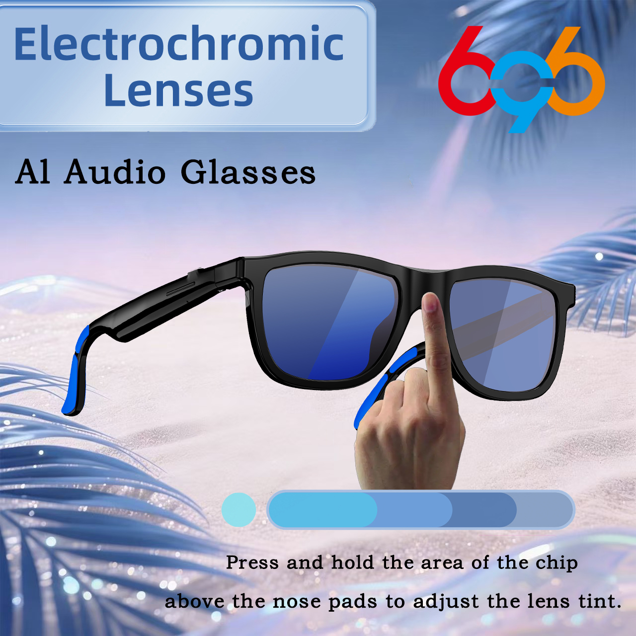 New AI Audio Glasses Electroch - đánh giá và giá Smart Glasses Lens