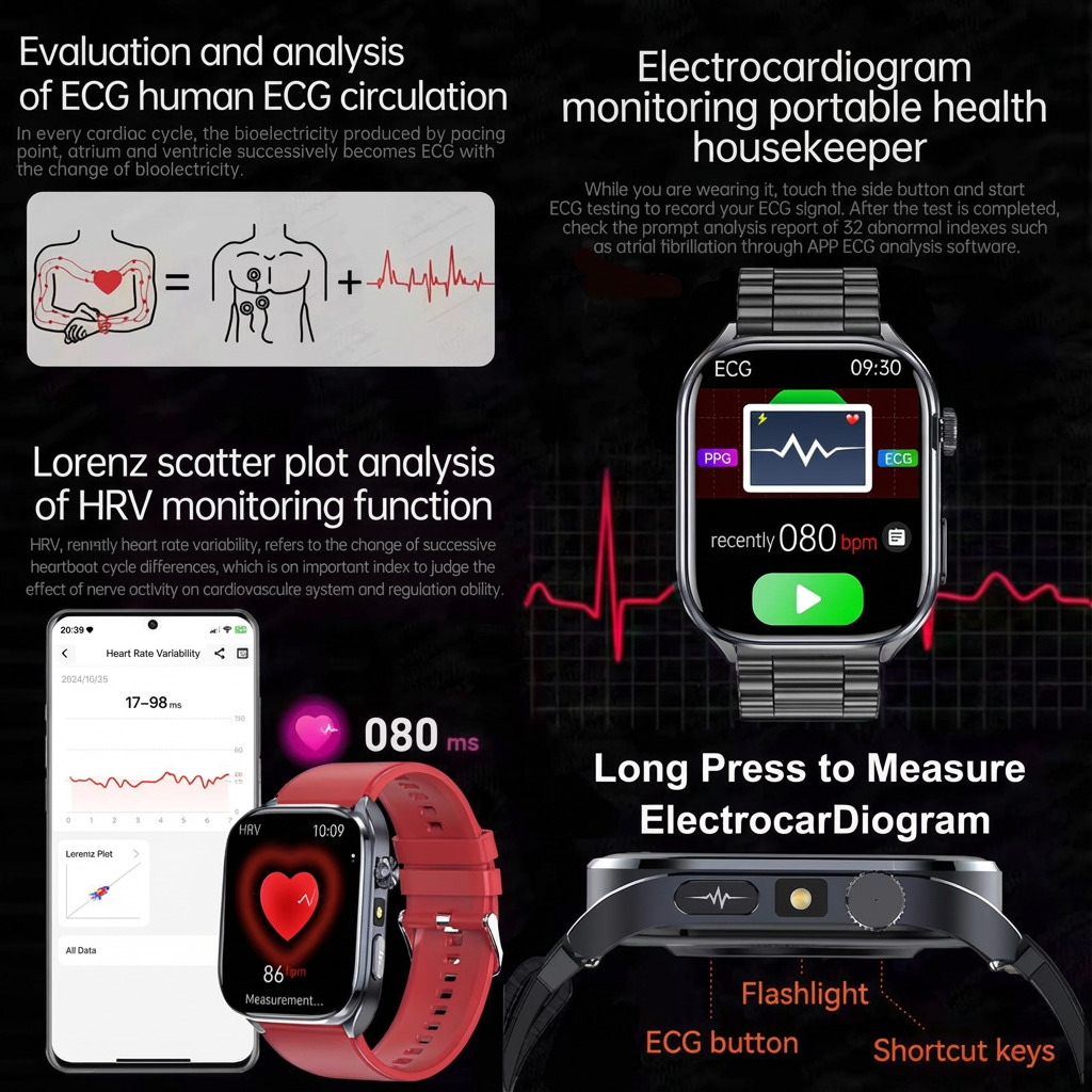 2026 Latest Al-GPT Health Smar - đánh giá và giá Fall Detection Watch
