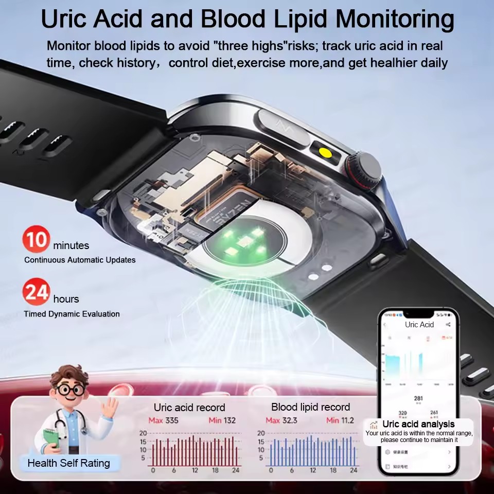 2026 New Health Smart Watch La - đánh giá và giá Fall Detection Watch