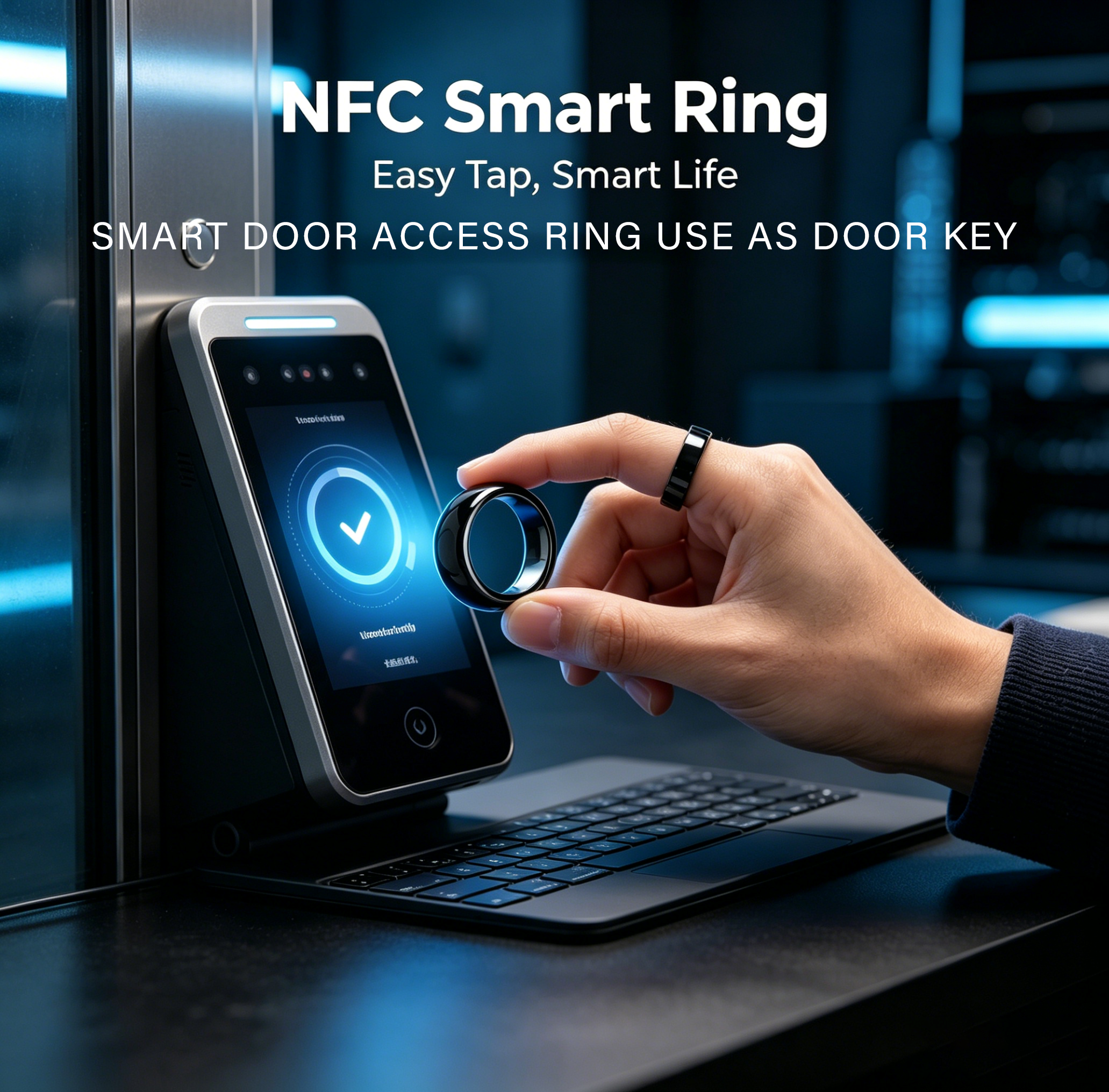 Ntag216 NFC Full Ceramic Smart - đánh giá và giá Smart Ring Nfc Pay