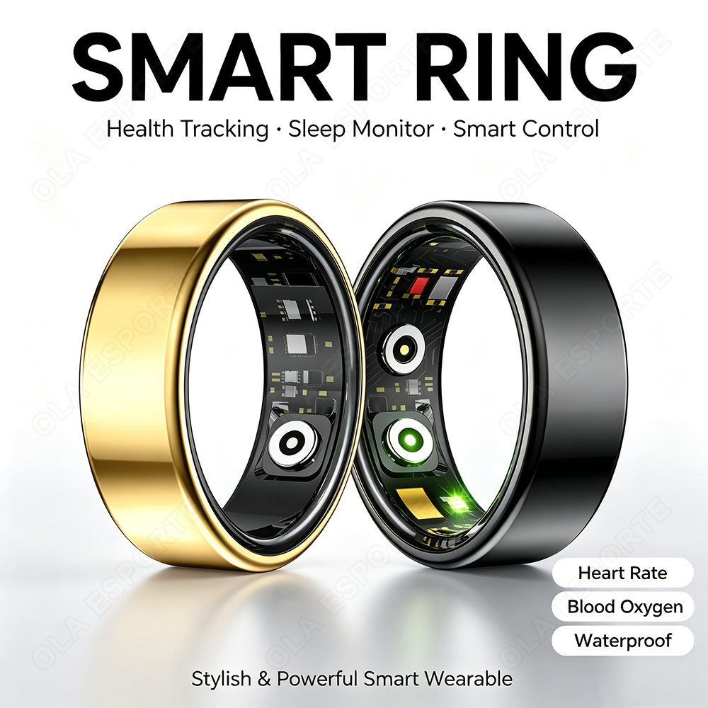 New R09 Smart Ring Men Women w - đánh giá và giá Temperature Ring Skin