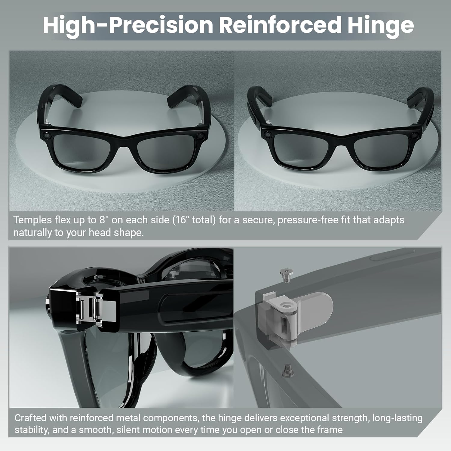 8MP AI Smart Glasses: 1080P Vi - đánh giá và giá Smart Glasses Lens