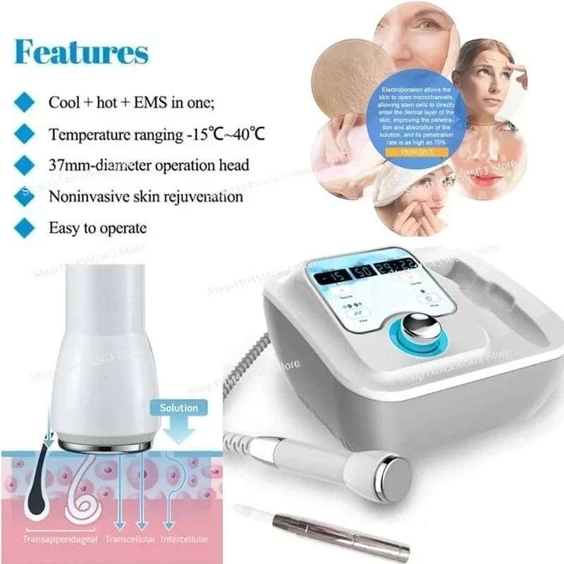 New Electroporation ION Facial - đánh giá và giá Galvanic Skin Sensor