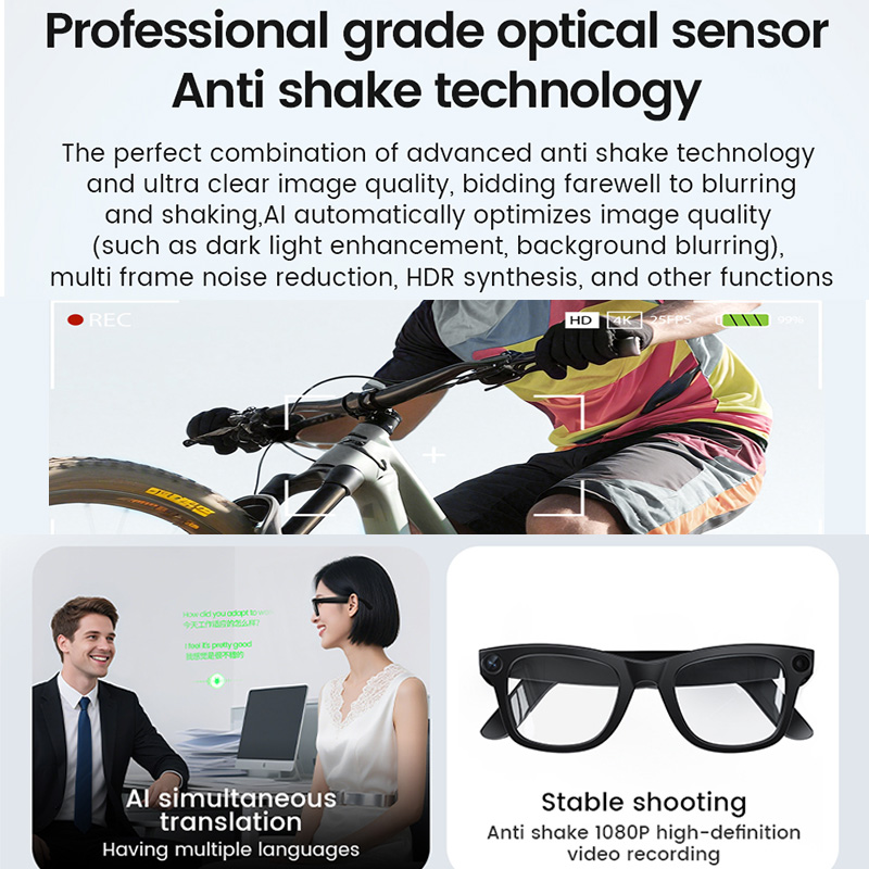 New Smart Camera Glasses AI Vo - đánh giá và giá Smart Glasses Lens