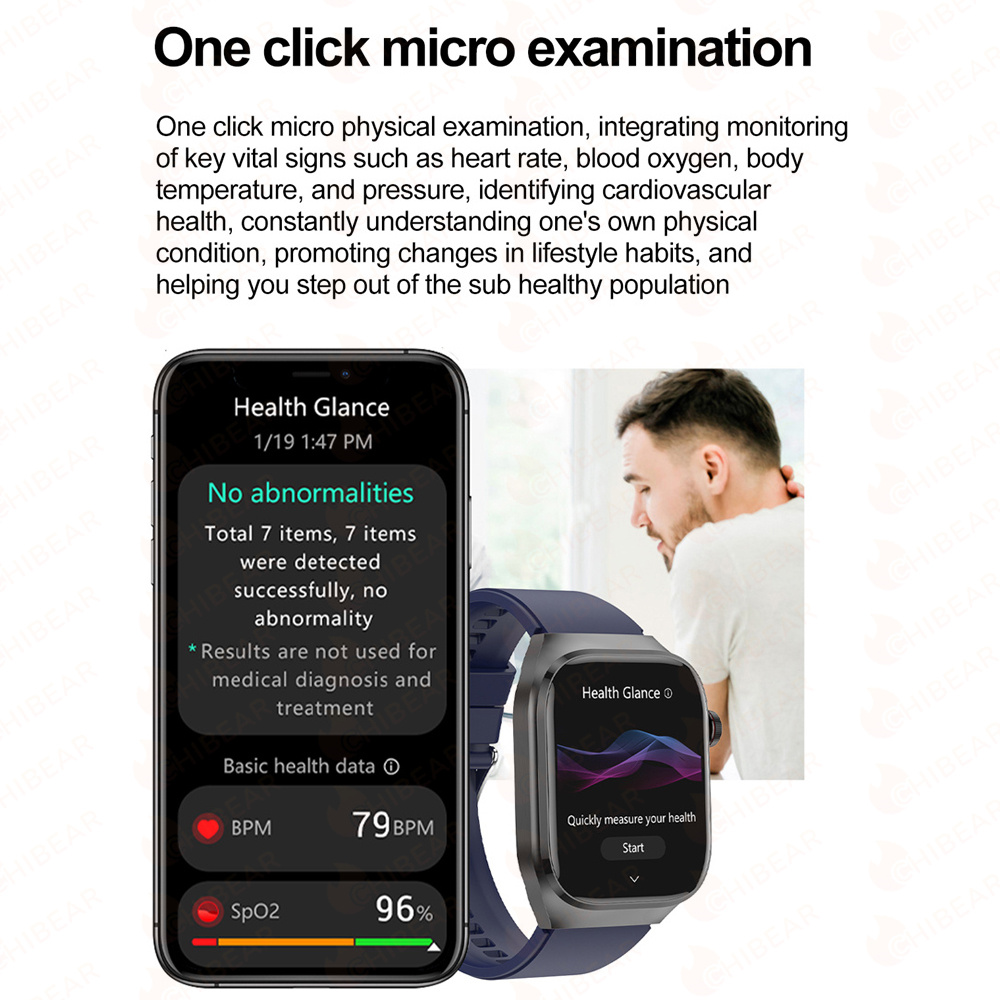 TK16 Smart Watch Men 2.04 Inch - đánh giá và giá Fall Detection Watch