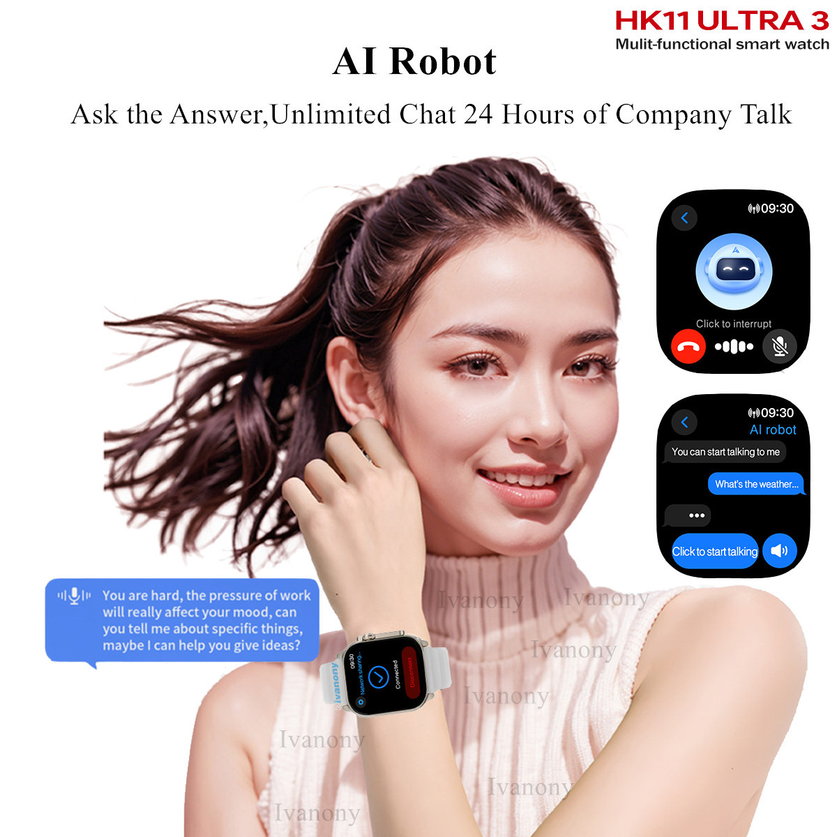 Original HK11 ULTRA3 Smart Wat - đánh giá và giá Fall Detection Watch