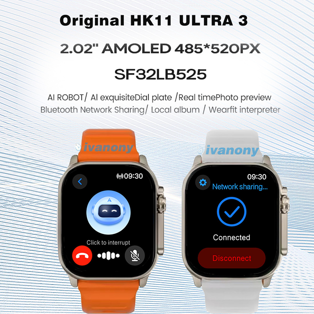 Original HK11 ULTRA3 Smart Wat - đánh giá và giá Fall Detection Watch