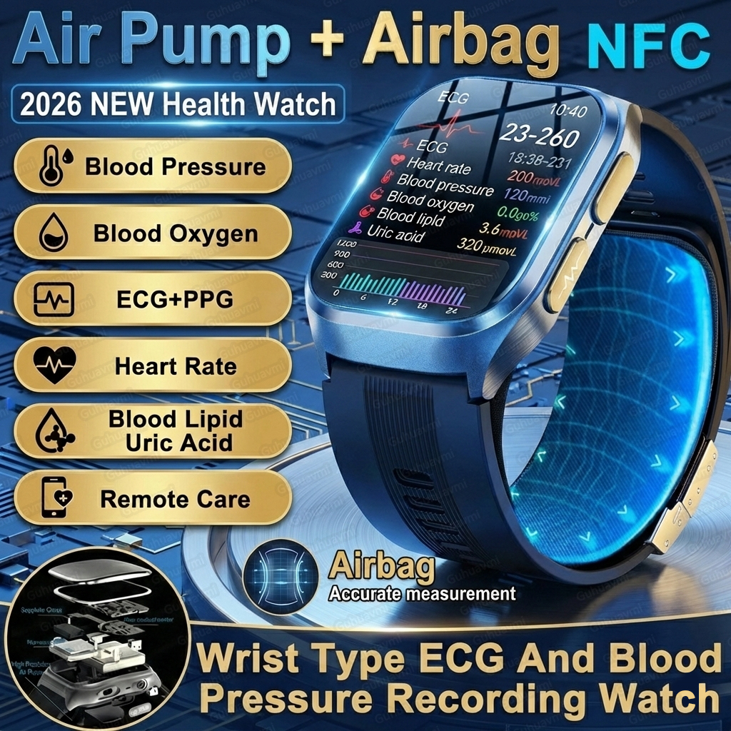 2026New Air Pump Airbag True B - đánh giá và giá Fall Detection Watch