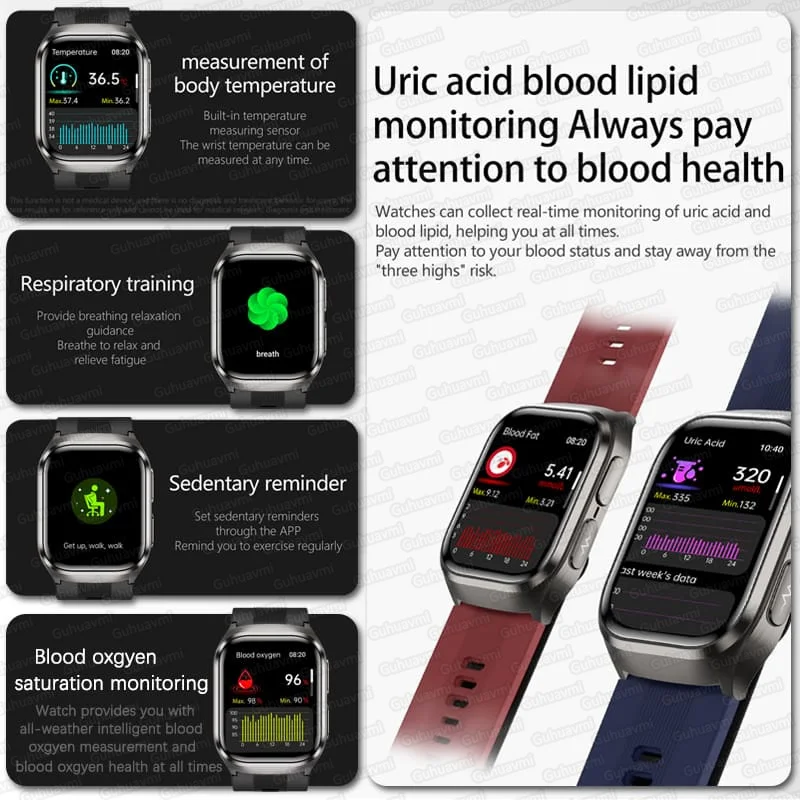 2026New Air Pump Airbag True B - đánh giá và giá Fall Detection Watch