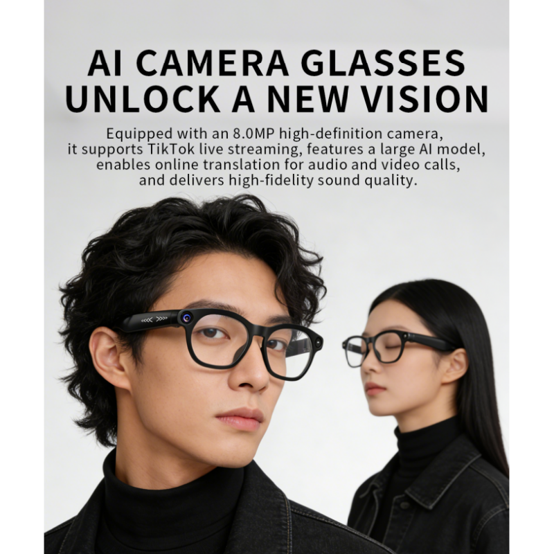 AI Smart Glasses CY03 8MP HD P - đánh giá và giá Smart Glasses Lens