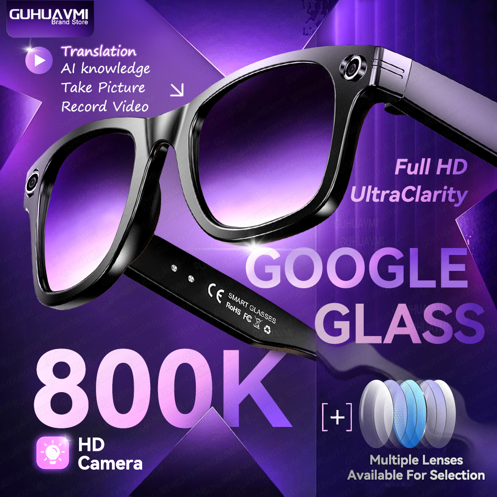 AI Smart Glasses with 8MP Came - đánh giá và giá Smart Glasses Lens