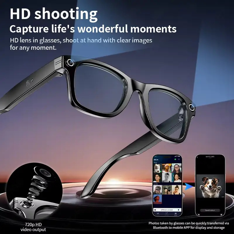 AI Smart Glasses with 8MP Came - đánh giá và giá Smart Glasses Lens