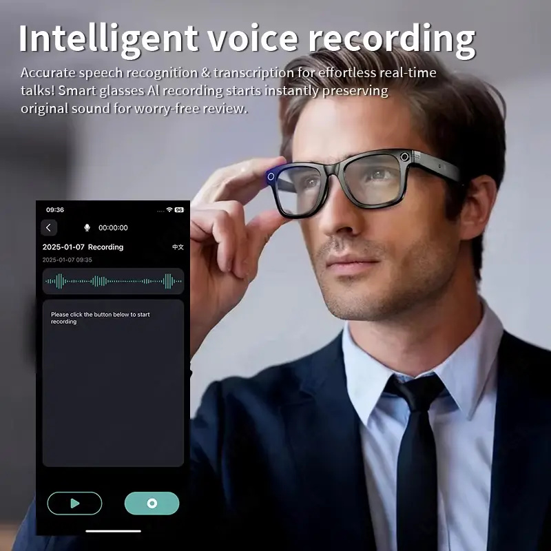 AI Smart Glasses with 8MP Came - đánh giá và giá Smart Glasses Lens